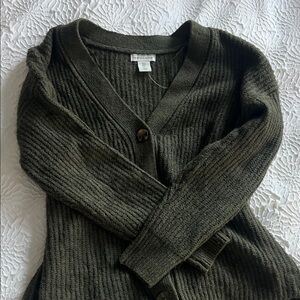 Olive Green Women's Sweater